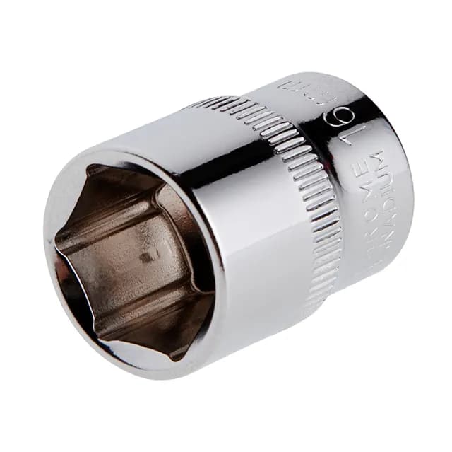 Головка шестигранна 3/8", 16×20 мм, Cr-V, STORM