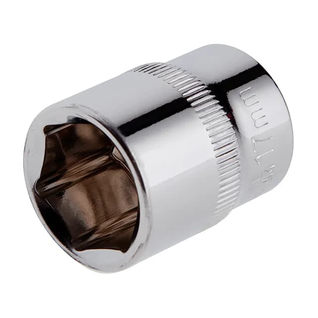 Головка шестигранна 3/8", 17×20 мм, Cr-V, STORM