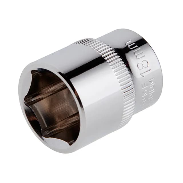 Головка шестигранна 3/8", 18×20 мм, Cr-V, STORM