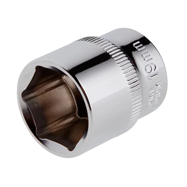 Головка шестигранна 3/8", 19×20 мм, Cr-V, STORM