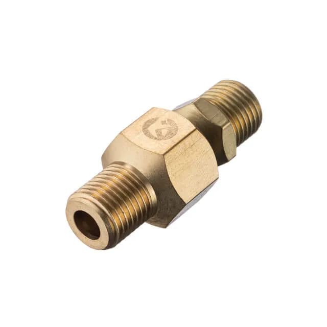Шарнір поворотний, зовнішня різьба 1/4"-1/4", латунь, STORM - зображення 1