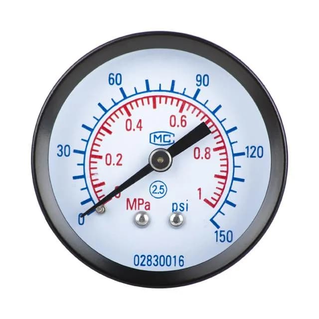Манометр 1/4", до 10 бар