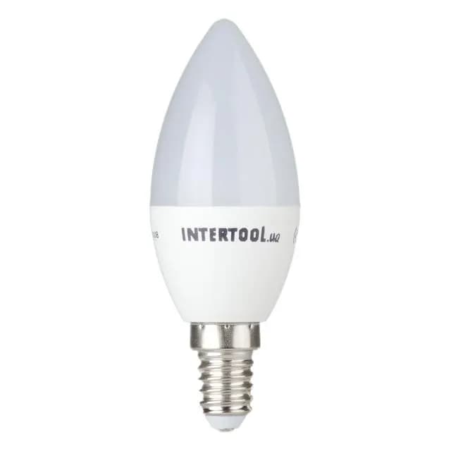 Лампа світлодіодна LED C37, E14, 3 Вт, 150-300 В, 4000 K, 30000 год, гарантія 3 роки (Свічка) - зображення 1