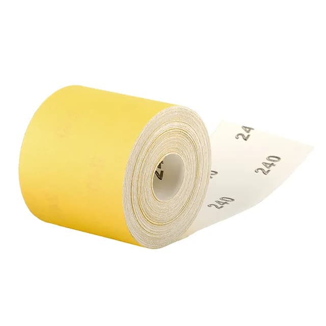 Шкурка шліфувальна, паперова основа, К240, 115 мм × 50 м - зображення 1