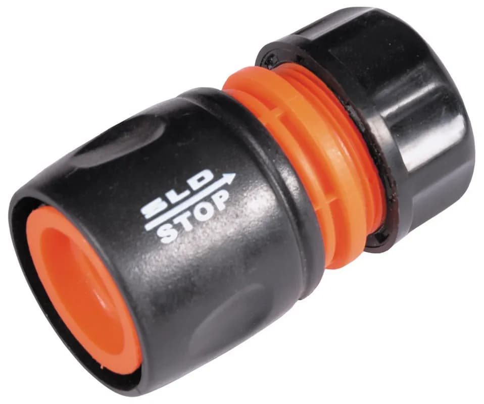 Конектор для шланга ГОСПОДАР ½" AQUASTOP 92-9051