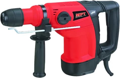 Перфоратор MPT SDS-MAX 38 мм 1200 Вт 300-760 об/хв 1950-4860 уд/хв 7 Дж AVC 3 режими кейс MRH3803 - зображення 1