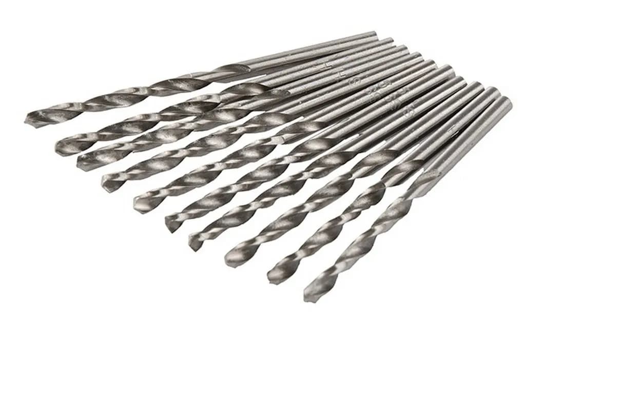 Свердло для металу MASTERTOOL HSS 4.5х80 мм WHITE 10-1045 - зображення 1