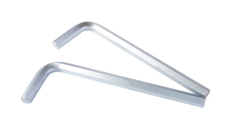 Ключ шестигранний MASTERTOOL Long Arm CrV 19,0 мм 86×300 мм набір 2 шт 75-0019 - зображення 1