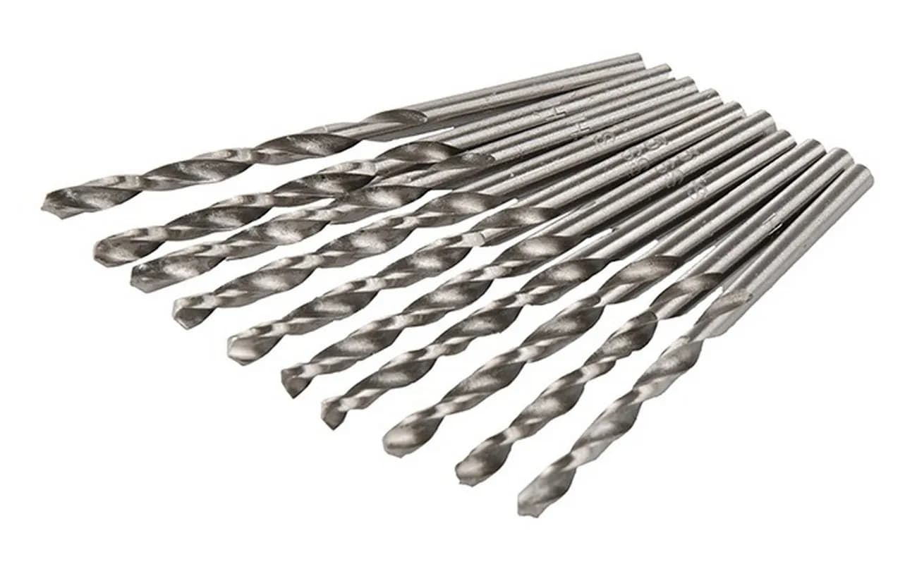 Свердло для металу MASTERTOOL HSS 2.5х57 мм WHITE 10-1025