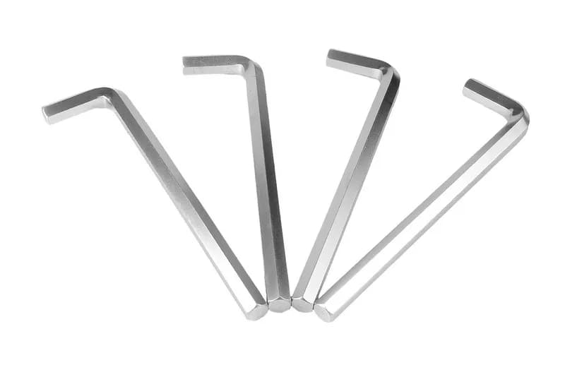 Ключ шестигранний MASTERTOOL Long Arm CrV 16,0 мм 75×246 мм набір 4 шт 75-0016 - зображення 1