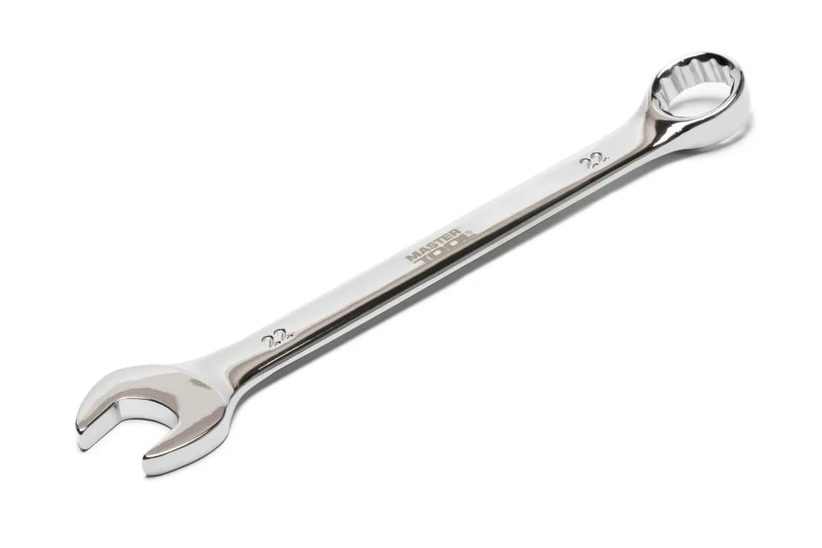 Ключ комбінований MASTERTOOL 22 мм CrV DIN3113 71-1022