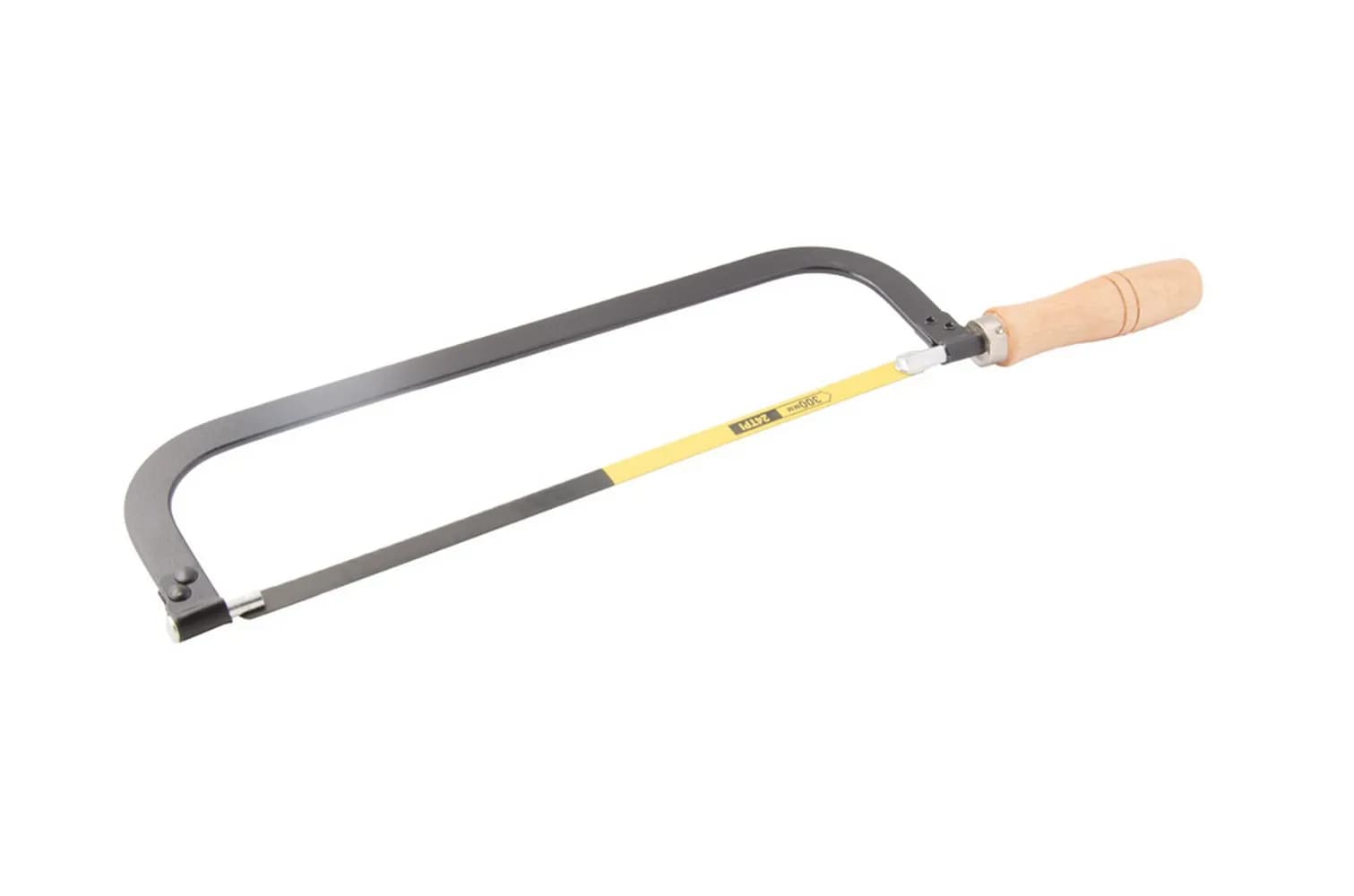 Ножівка по металу MASTERTOOL 300 мм з дерев'яною ручкою полотно 12.5 мм 24TPI 14-2235 - зображення 1
