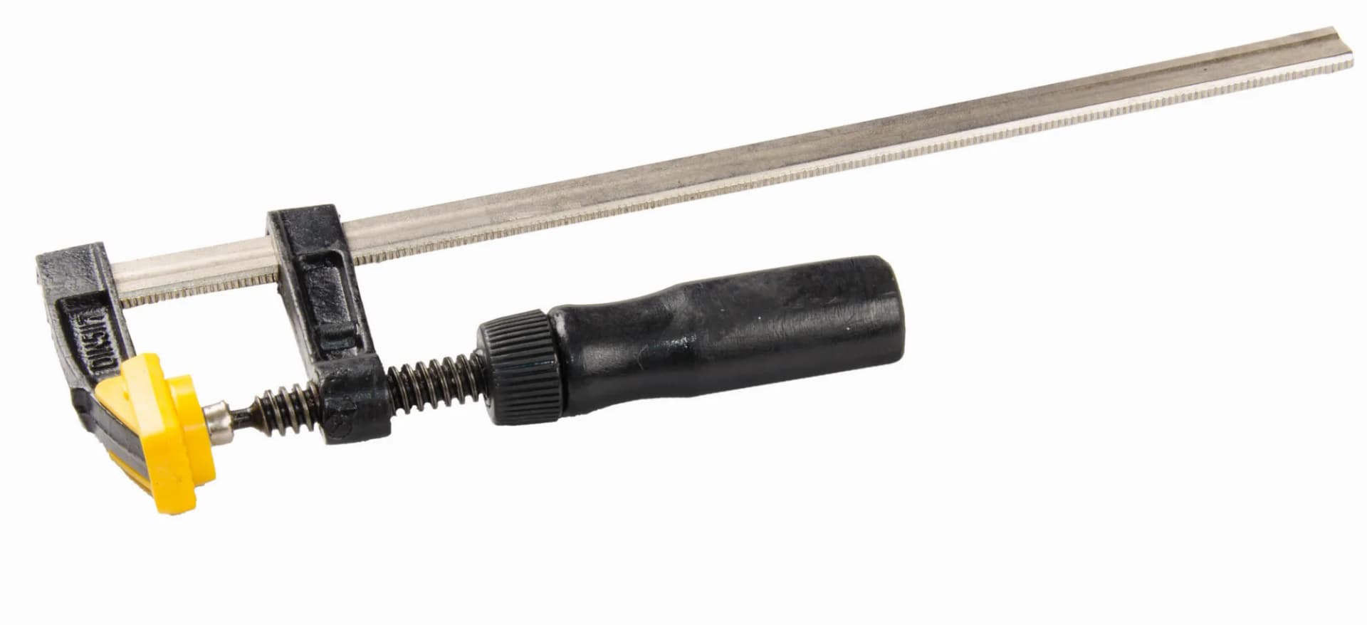 Струбцина столярна MASTERTOOL F-Type 250×50 мм 1700 Н дерев'яна ручка DIN 5117 07-0002 - зображення 1