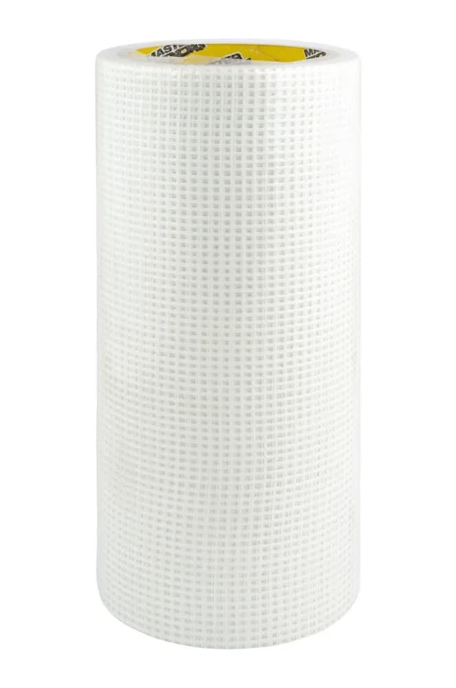 Стрічка склотканинна самоклеюча MASTERTOOL 230 мм×20 м 8×8 55 г/м² 08-9408