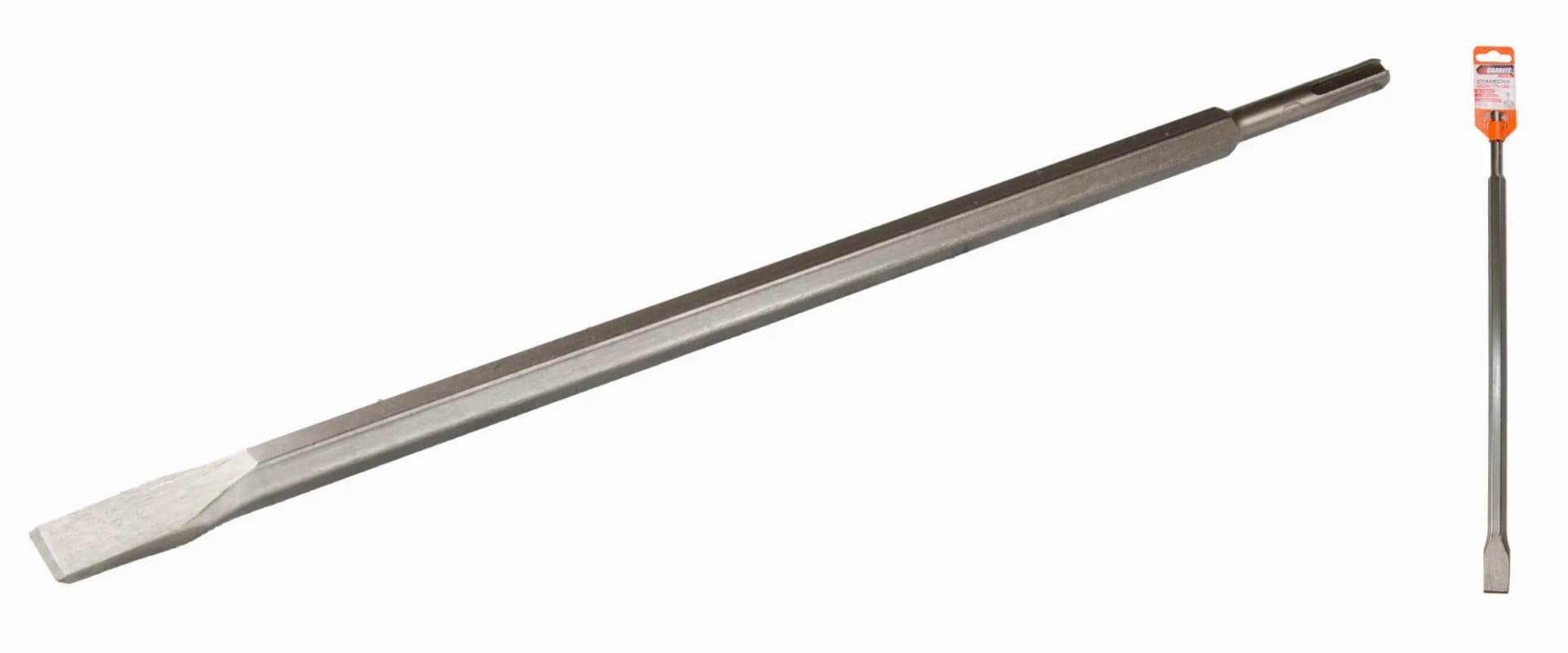Зубило плоске GRANITE SDS-plus 400 x 20 x 14 мм 1-20-400 - зображення 1