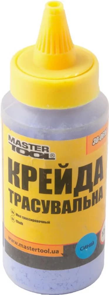 Крейда розмічувальна MASTERTOOL 120 г синя 30-0616 - зображення 1