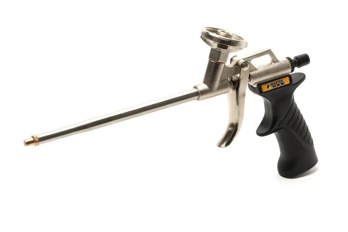 Пістолет для монтажної піни, 320 мм, суцільнометалевий, Standard MASTERTOOL 81-8681