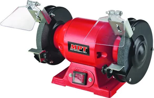 Машина точильна MPT PROFI 125х12.7 мм 150 Вт 2950 об/хв мідна обмотка MBG1253 - зображення 1