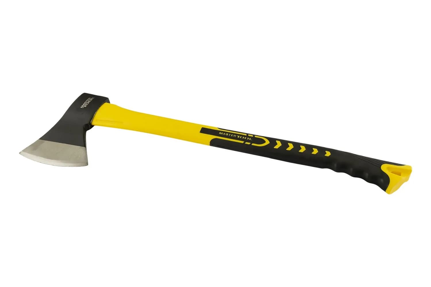Сокира MASTERTOOL 1000 г HRC 50 рукоятка фібергласова 590 мм 05-0206 - зображення 1