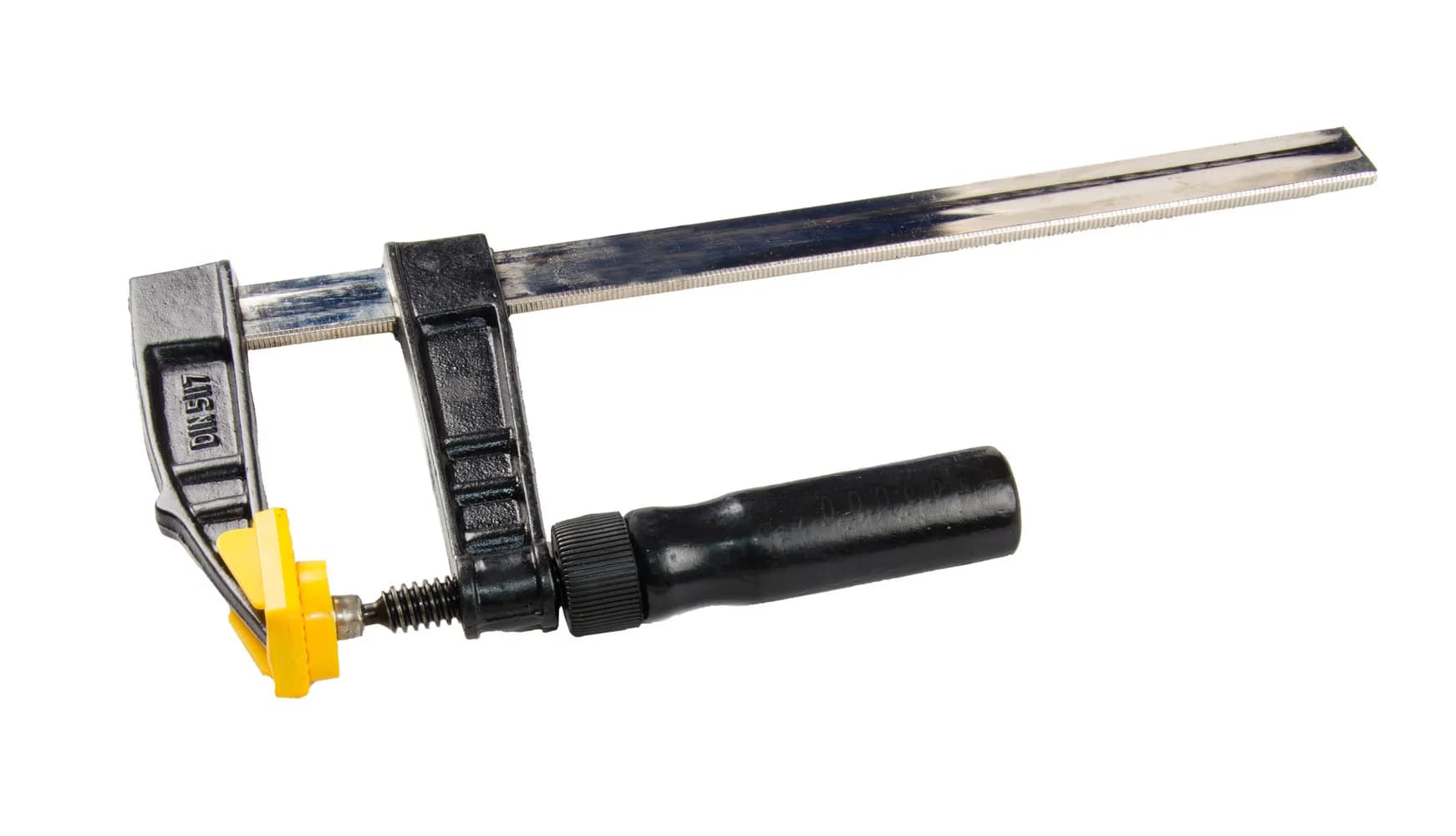 Струбцина столярна MASTERTOOL F-Type 300×120 мм 3200 Н дерев'яна ручка DIN 5117 07-0004 - зображення 1
