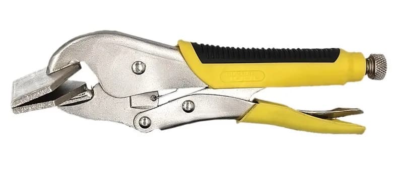 Кліщі затискні MASTERTOOL T-type 200 мм 07-0905 - зображення 1