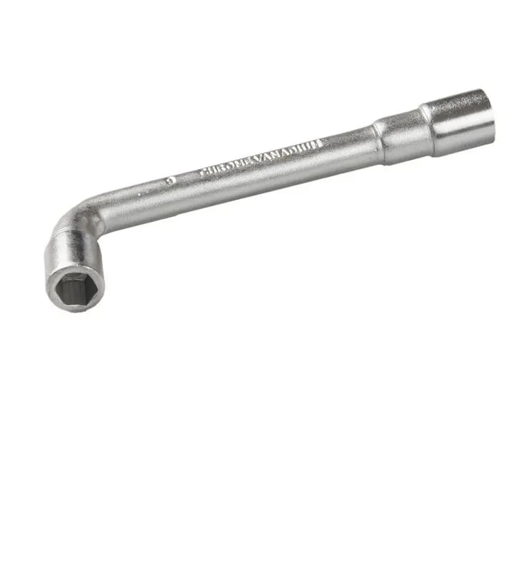 Ключ торцевий MASTERTOOL L-Type 9 мм CrV 73-4009 - зображення 1