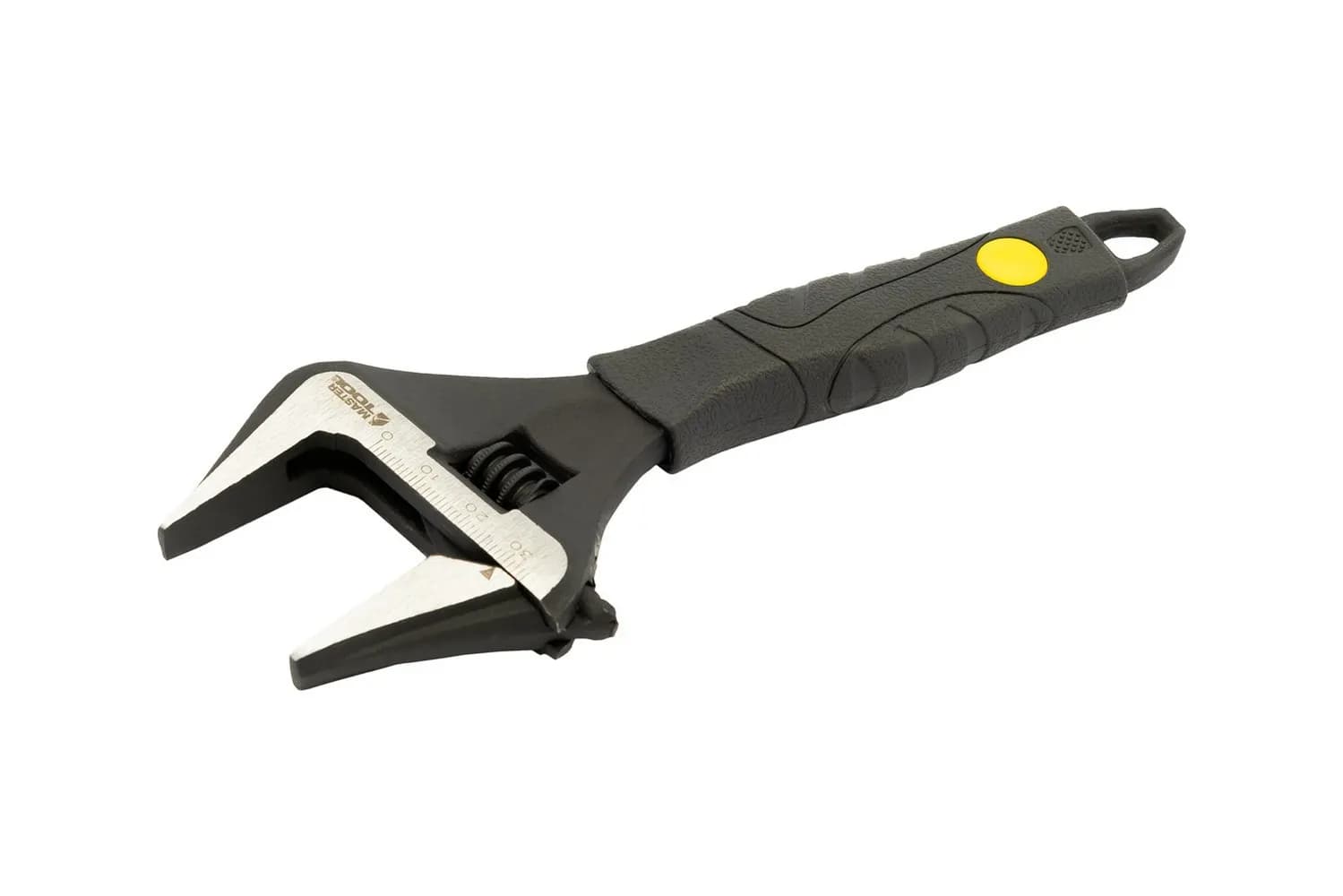 Ключ розвідний MASTERTOOL 150 мм 0-35 мм тонкі губки CrV рукоятка з TPR накладкою 76-0321