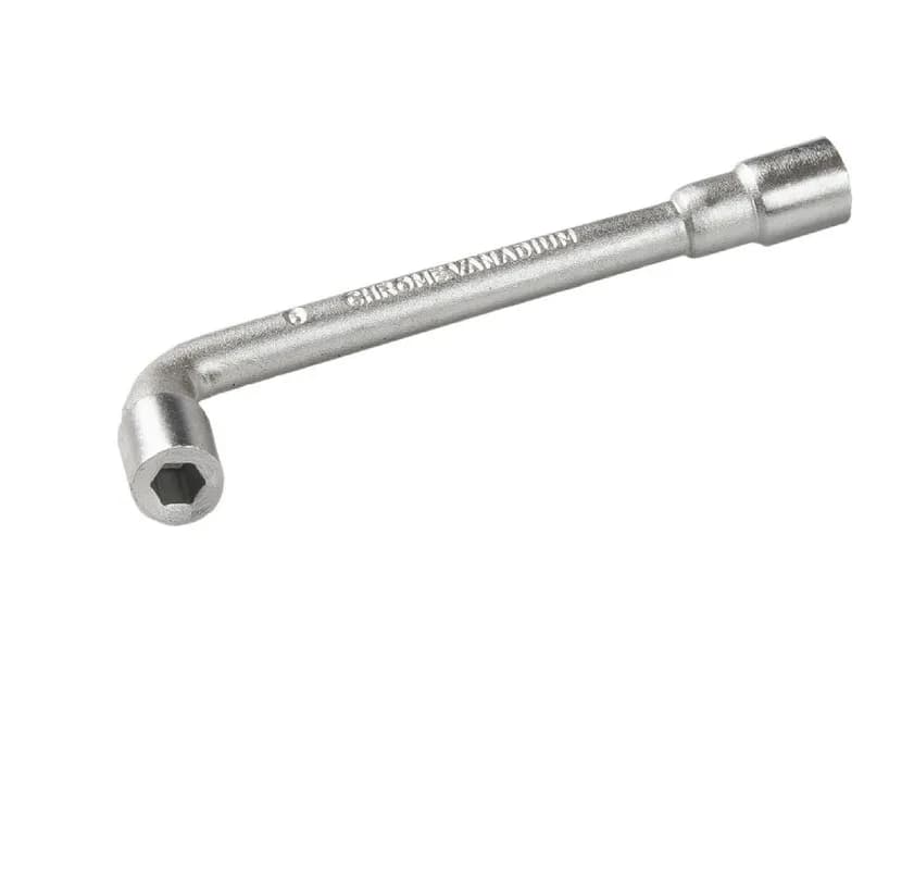 Ключ торцевий MASTERTOOL L-Type 6 мм CrV 73-4006 - зображення 1