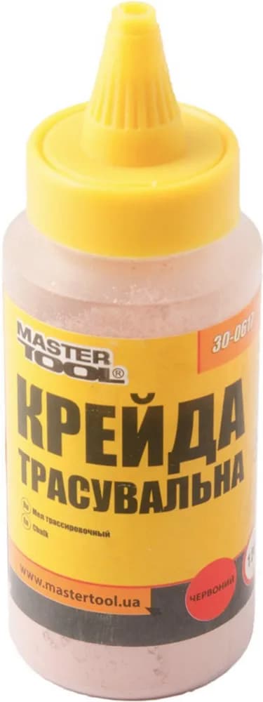 Крейда розмічувальна MASTERTOOL 120 г червона 30-0617