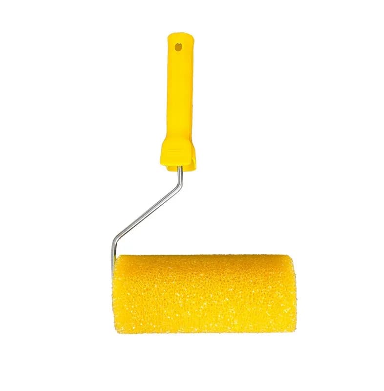 Валик малярський структурний MASTERTOOL Moltopren Decor 180 x 80 x 20 мм, Ø 6 мм з ручкою 92-6103