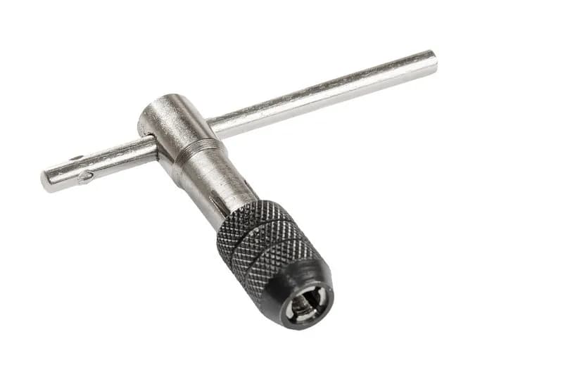 Тримач для мітчиків MASTERTOOL Т-подібний з цанговим затискачем M6-M10 15-1461 - зображення 1