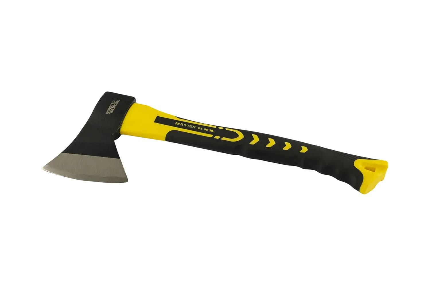 Сокира MASTERTOOL 600 г HRC 50 рукоятка фібергласова 390 мм 05-0201 - зображення 1