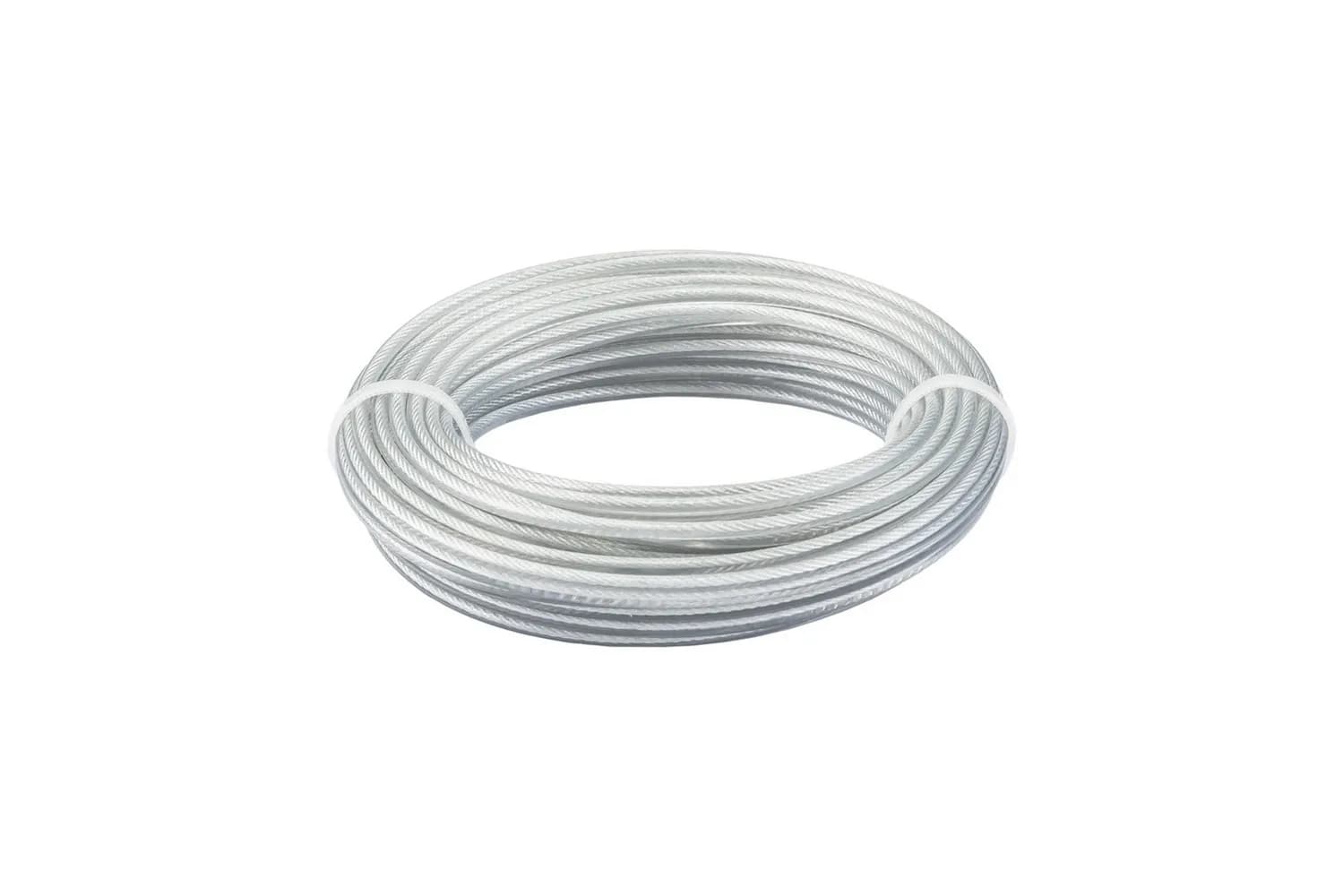 Жилка для тріммера MASTERTOOL STEEL CORD зі сталевим сердечником 2.4 мм × 10 м 19-2024