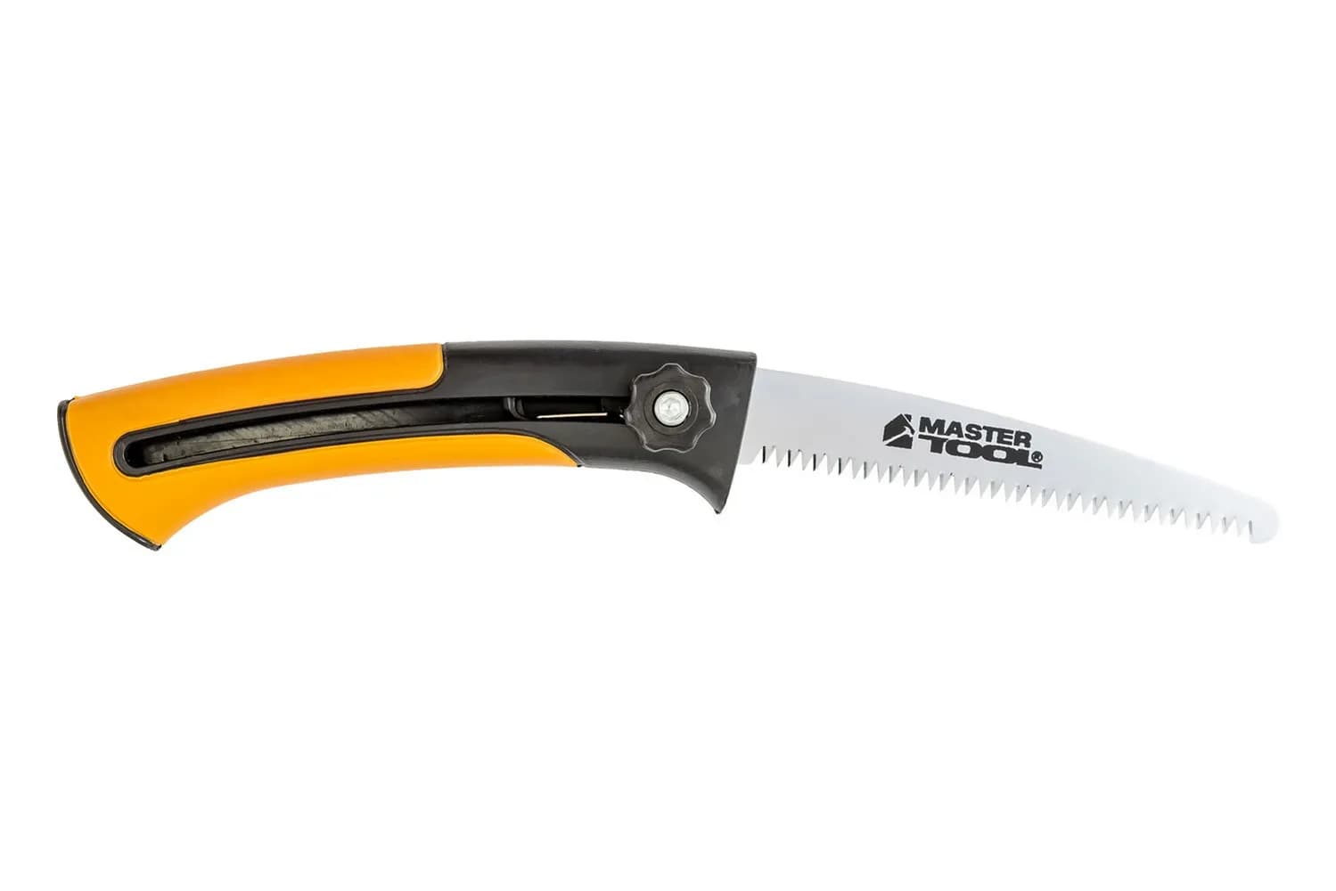 Ножівка садова висувна MASTERTOOL 160 мм, 7 TPI, загартовані зубці, 3D-заточування 14-6011