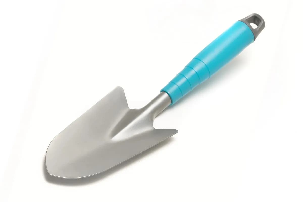 Совок садовий звужений MASTERTOOL 310×80 мм з пластиковою ручкою 14-6186 - зображення 1
