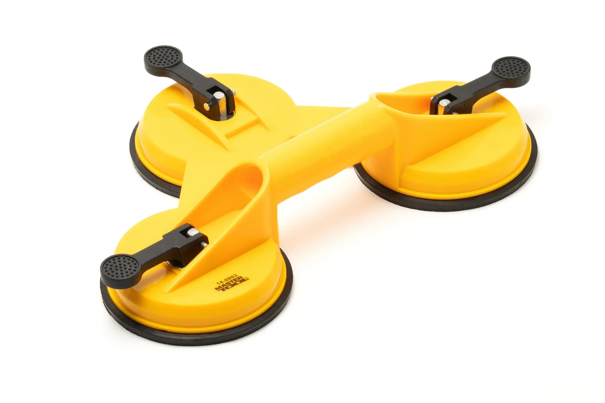 Тримач для скла MASTERTOOL вакуумний Ø 125 мм 3в1 160 кг ABS пластик 14-0903