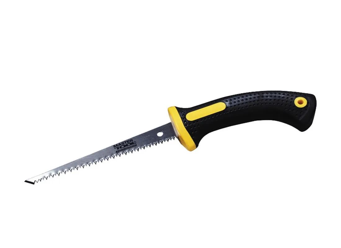 Ножівка для гіпсокартонних плит MASTERTOOL 180 мм 9TPI загартований зуб 2-D заточування 14-2716 - зображення 1