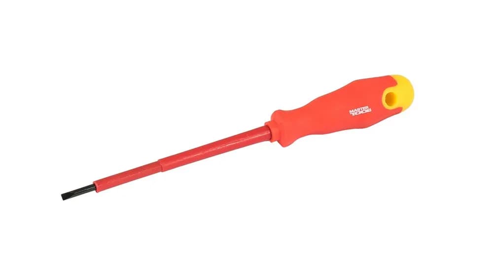 Викрутка діелектрична шліцева MASTERTOOL SL3х100 мм 1000 V 47-0310 - зображення 1