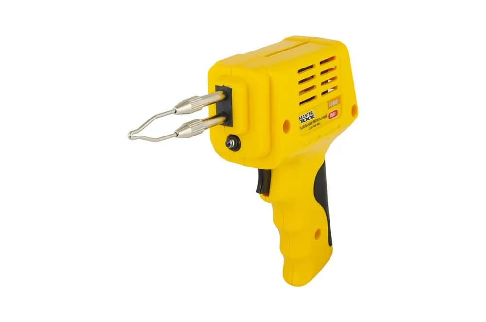 Паяльник імпульсний MASTERTOOL з трансформатором 175 Вт/220-240 V/50 Hz 0-400°С LED 44-0001 - зображення 1