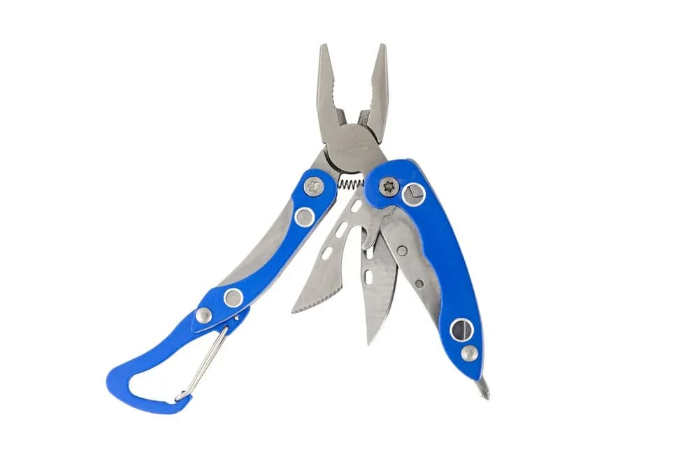 Мультитул MASTERTOOL "Плоскогубці" 7в1 алюмінієва рукоятка чохол 79-0325 - зображення 1