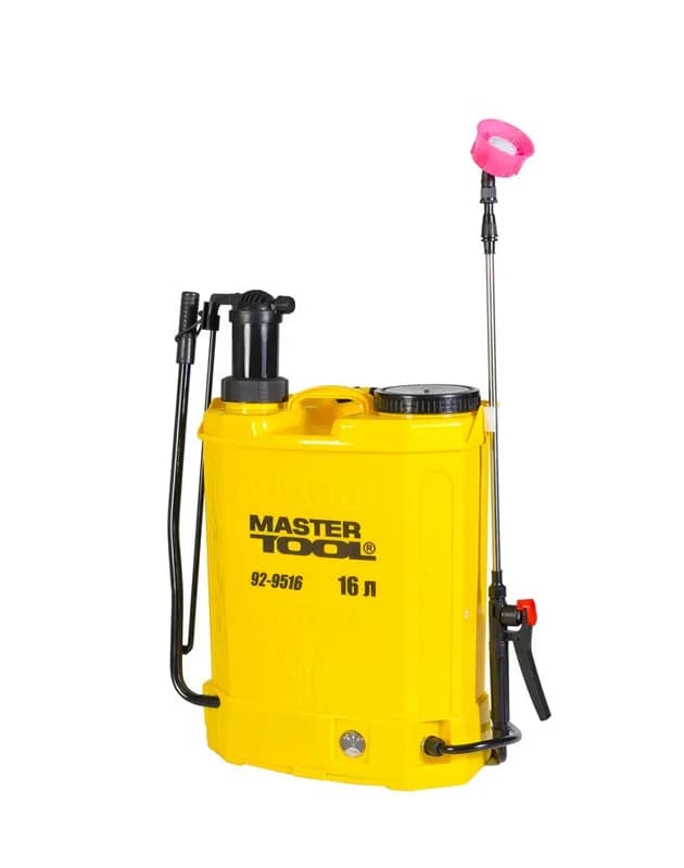 Обприскувач акумуляторний MASTERTOOL "Classic" комбінований 16 л 12V 8Ah 92-9516