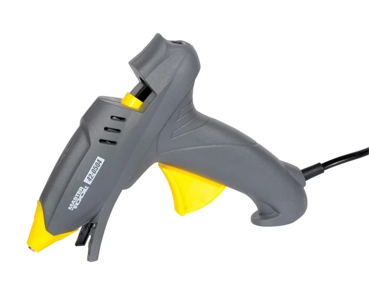 Пістолет клейовий MASTERTOOL Ø 11.2 мм 100 Вт/220 В/50 Гц 16 г/хв "Крапля-Стоп" 42-0504