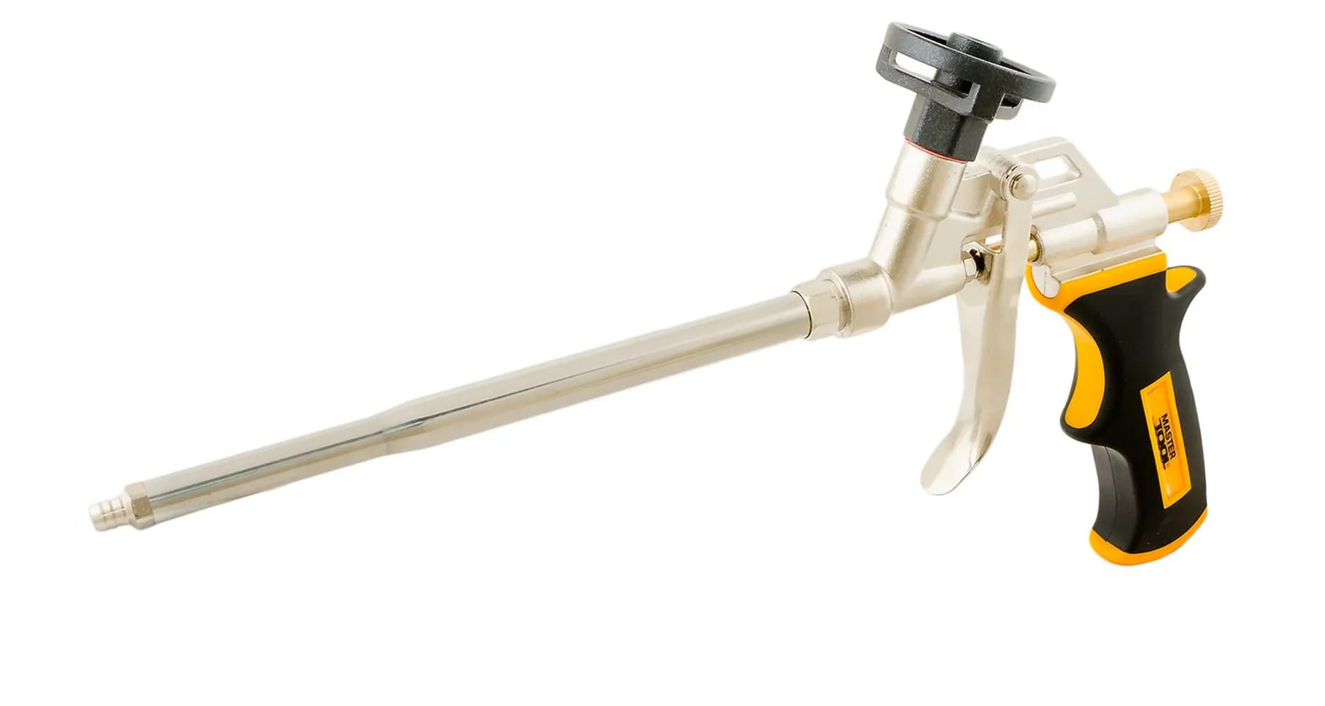Пістолет для монтажної піни, 320 мм, суцільнометалевий, PTFE, Profi MASTERTOOL 81-8676 - зображення 1