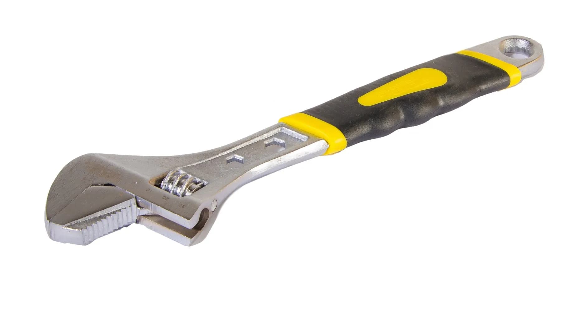 Ключ розвідний MASTERTOOL 200 мм 0-31 мм реверсивна губка CrV рукоятка з двокомпонентною накладкою 76-0422