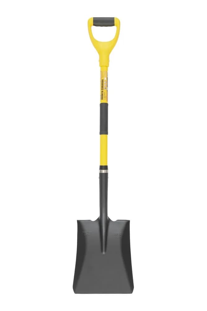 Лопата совкова MASTERTOOL 240 x 300 x 1100 мм, порошкове покриття полотна, фібергласовий держак і ручка 14-6278