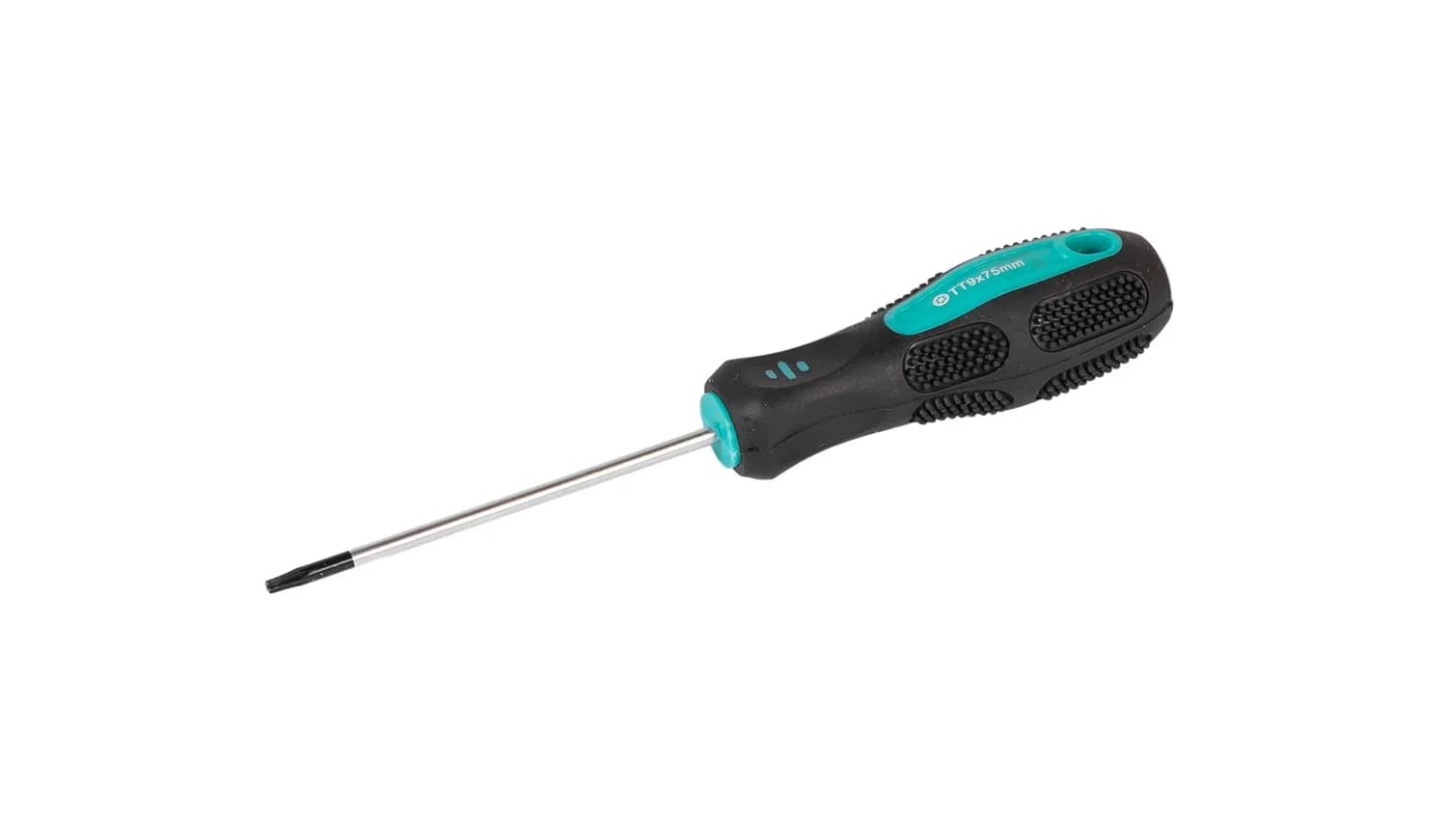 Викрутка магнітна MASTERTOOL TORX TT9х75 мм ручка з TPR покриттям 49-0097