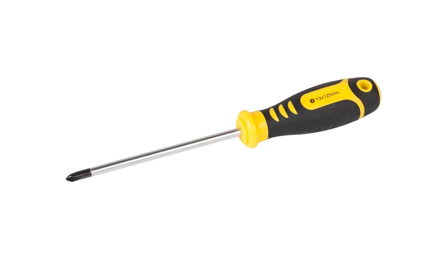 Викрутка магнітна MASTERTOOL MERCEDES Y2х125 мм ручка з TPR покриттям 49-1212