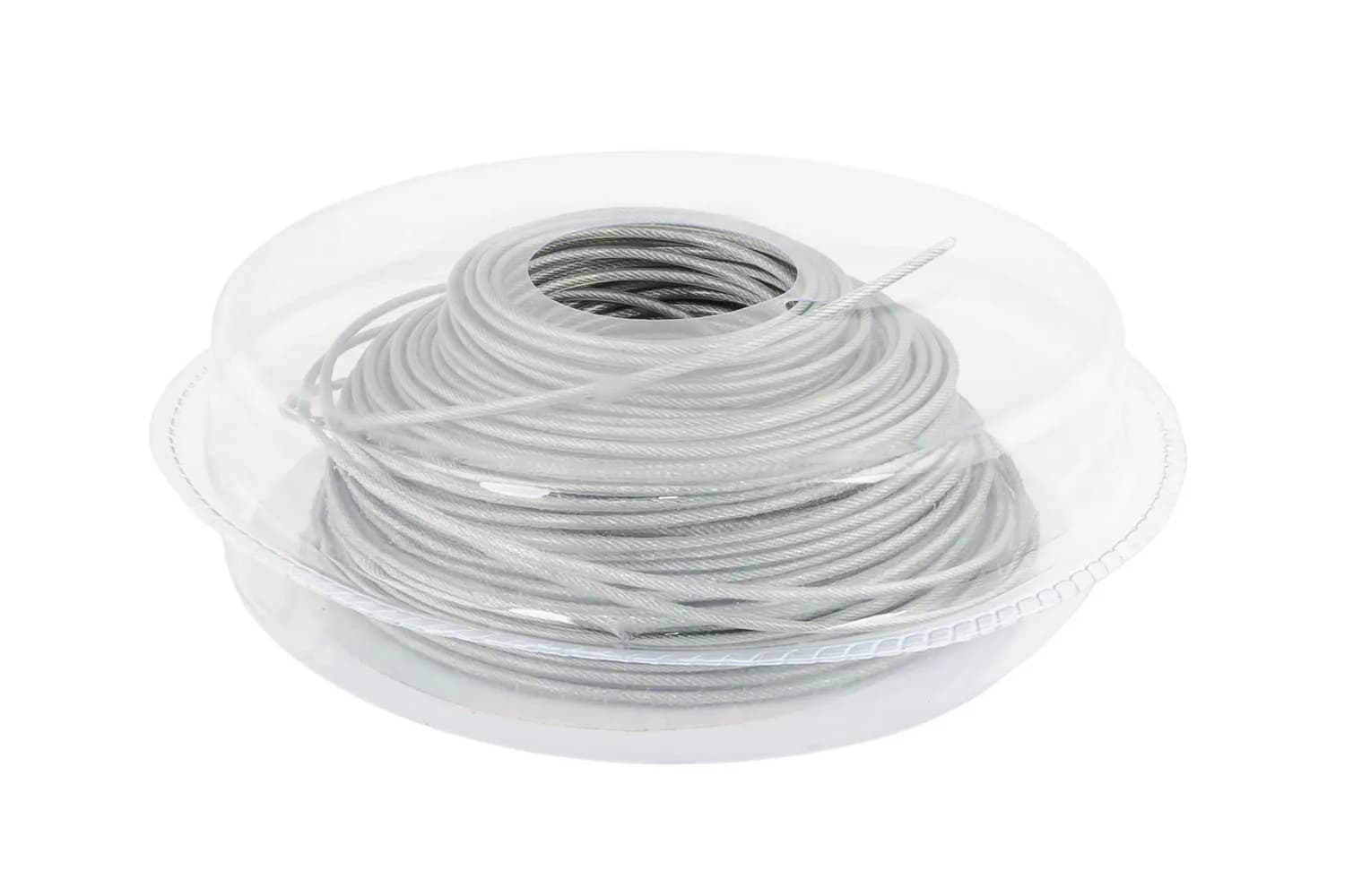 Жилка для тримера MASTERTOOL STEEL CORD зі сталевим сердечником 2.4 мм × 46 м 19-2012