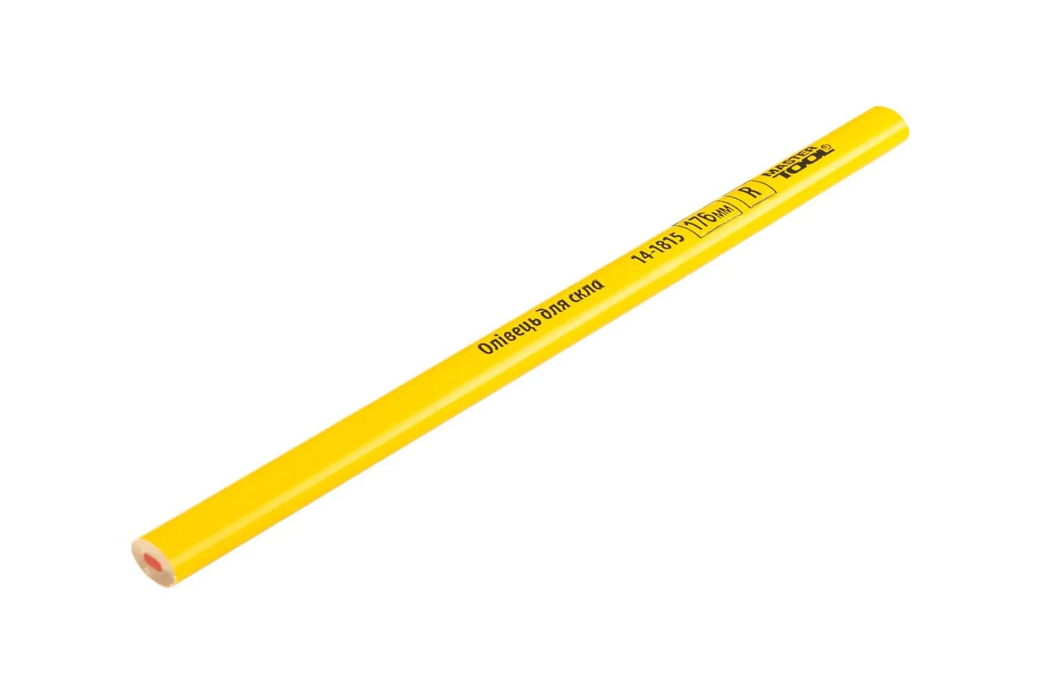 Олівці для скла MASTERTOOL 176 мм, R, набір 12 шт 14-1815 - зображення 1