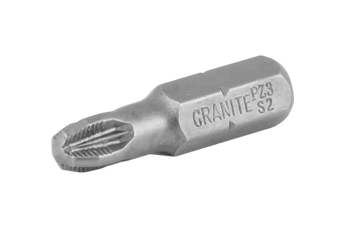 Насадка викруткова GRANITE PZ3 25 мм ¼" S2 набір 2 шт 10-93-250